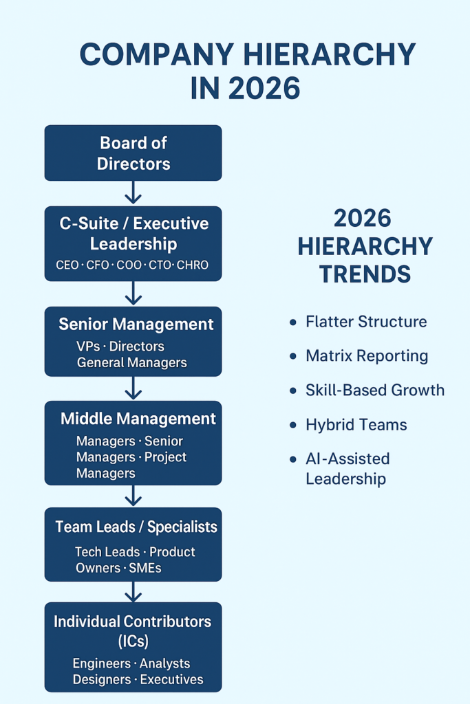 Company Hierarchy in 2026: Corporate Structure & Roles Explained 7124a8f4 991f 421c 9738 977f1aef965d